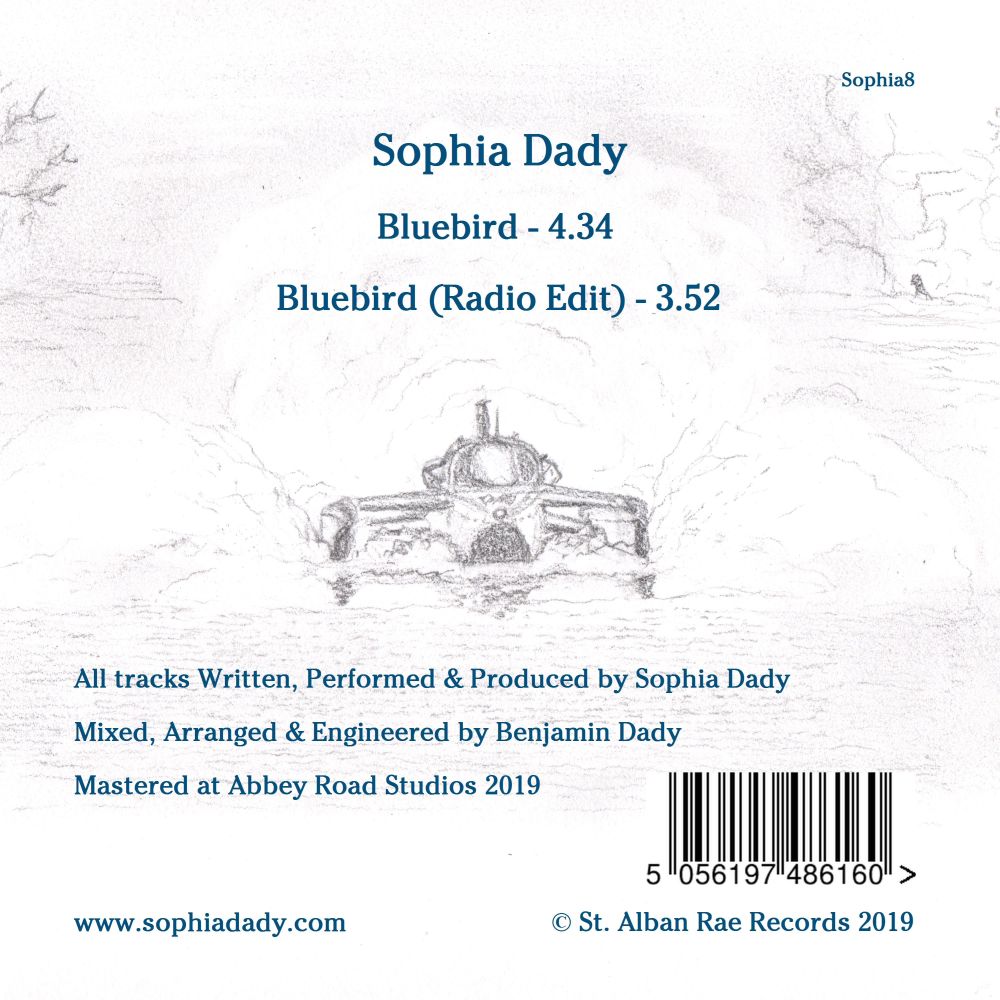 Sophia Dady CD Single Bluebird
