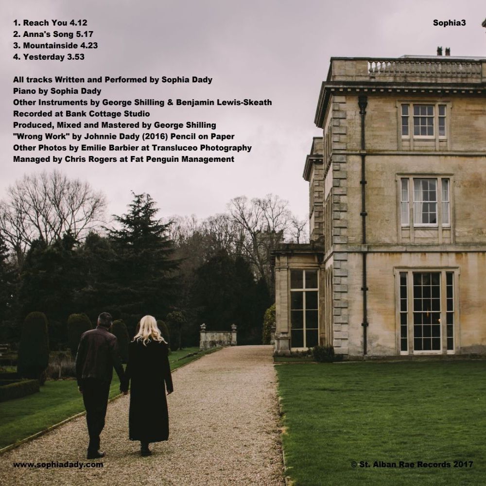 Sophia Dady CD EP Closure
